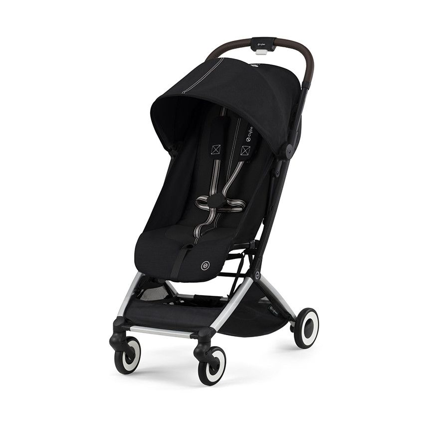 Poussette ultra-compacte Orfeo moon black - Ecru
