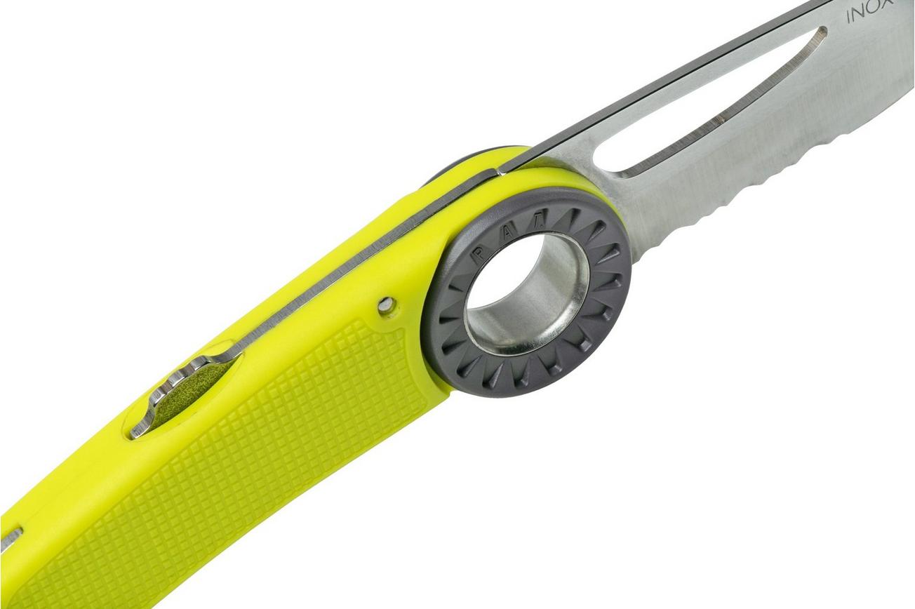 Petzl Spatha S92AB, geel, zakmes