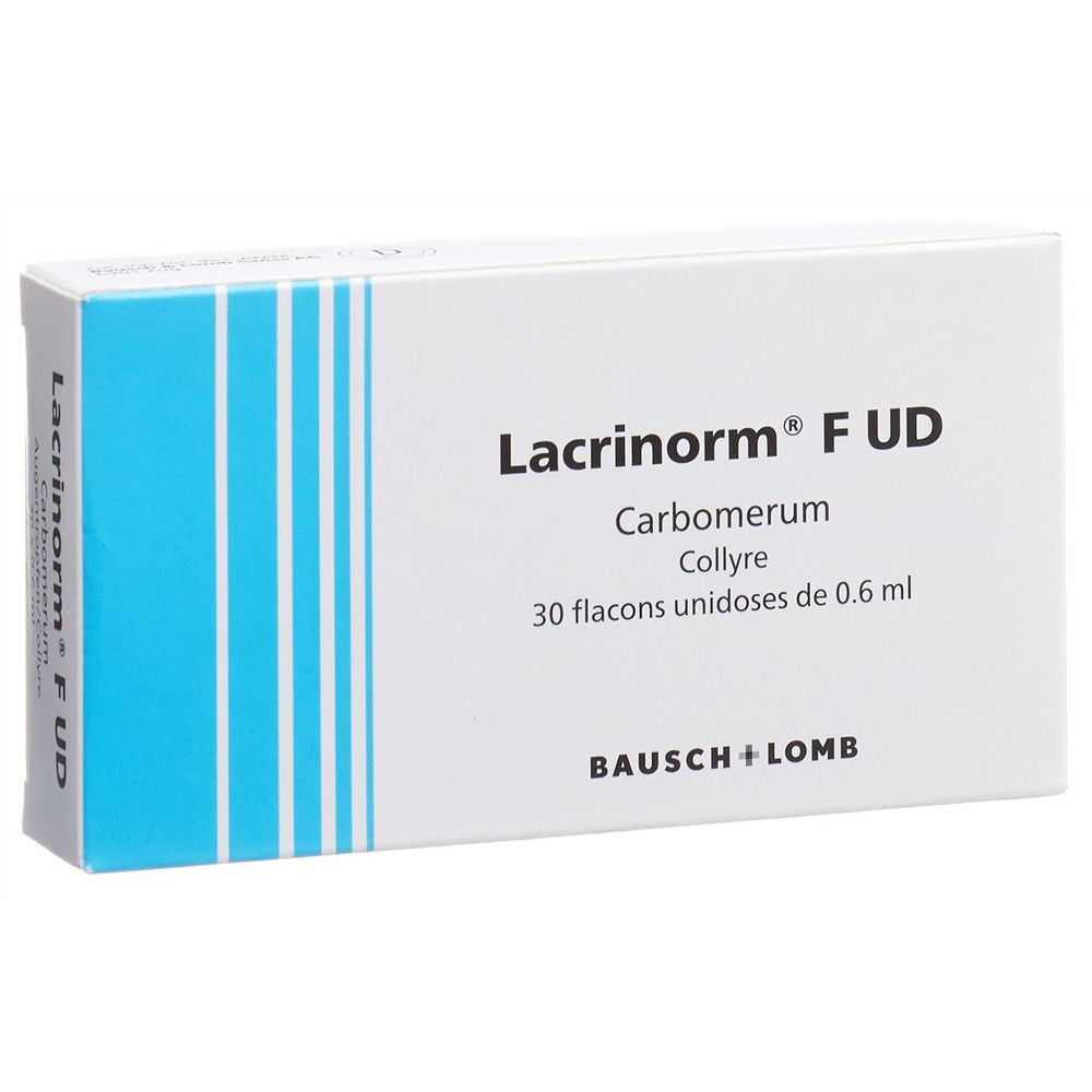 LACRINORM F UD Gtt Opht Unidos 0.6 ml