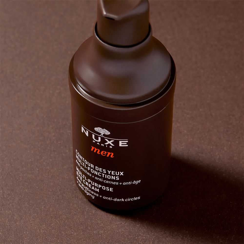 Nuxe Men abschwellende Augencreme mit Koffein gegen Tränensäcke, Augenringe und Falten