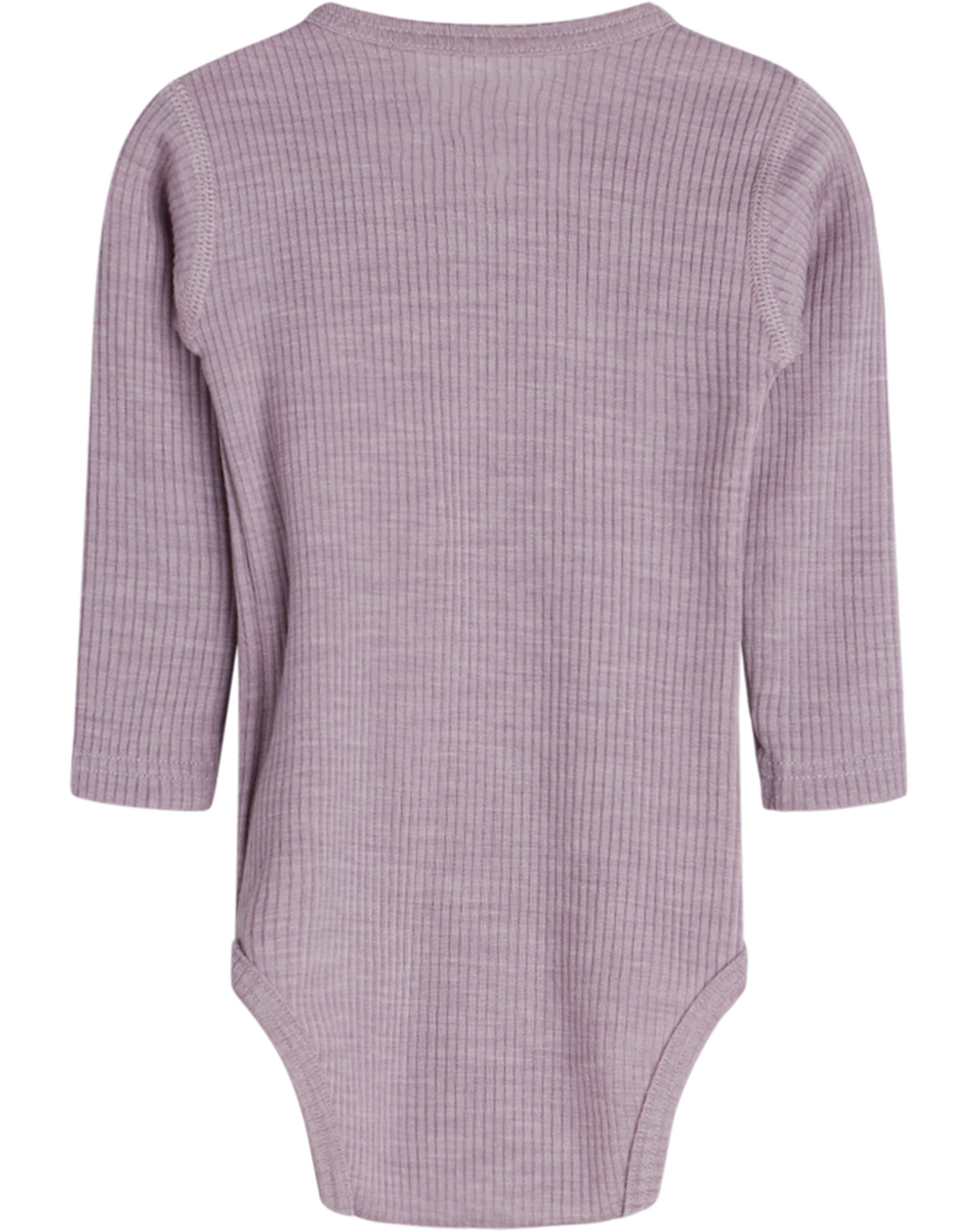 Langarm-Body BERRY ESS mit Wolle in woodrose