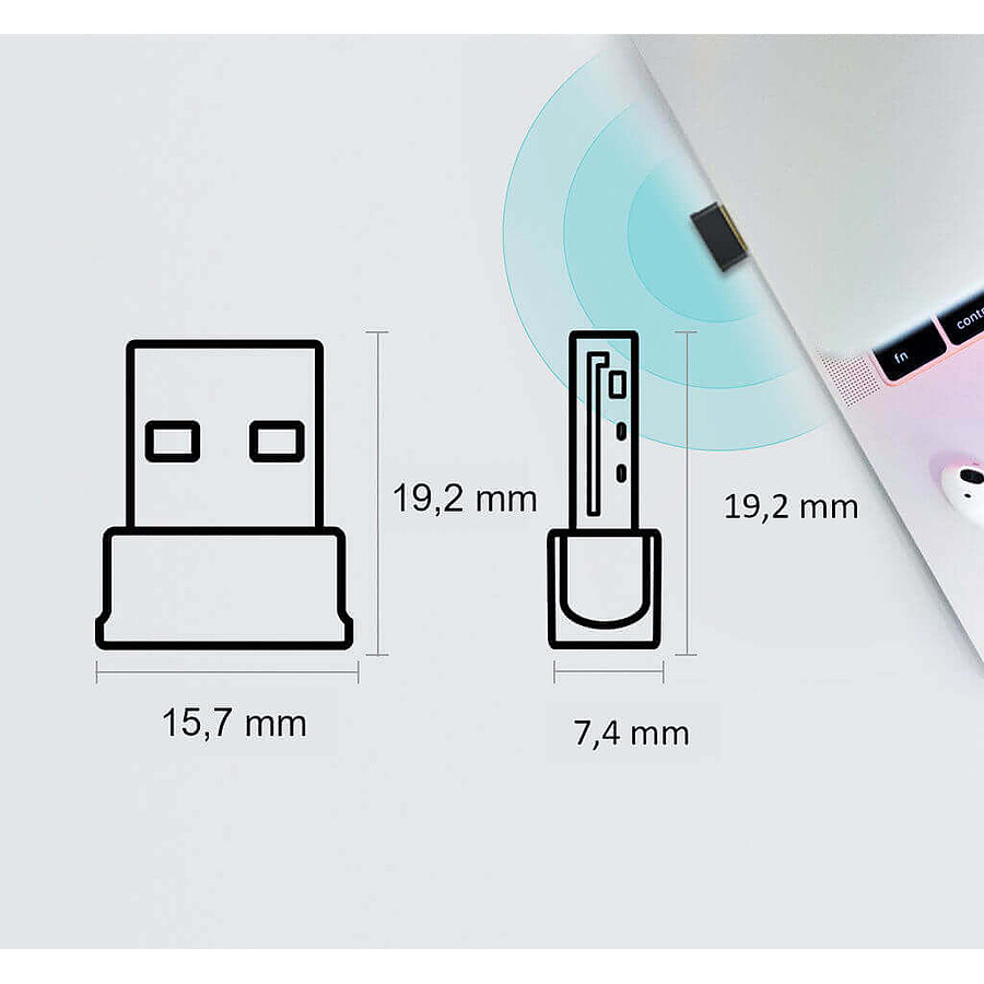 TP-Link Archer T2UB Nano - Clé USB Wifi Bluetooth