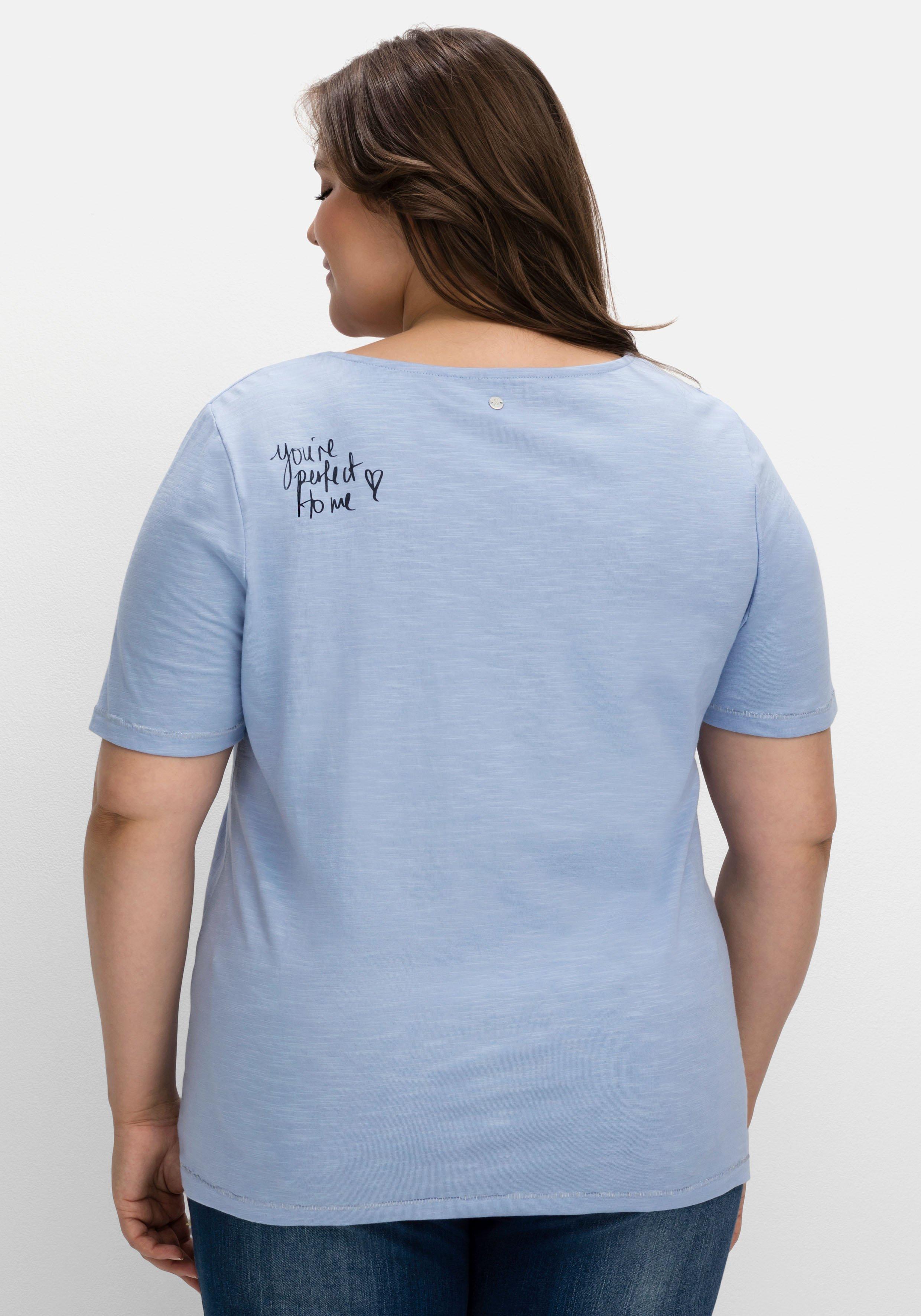 Shirt mit Print hinten auf der Schulter