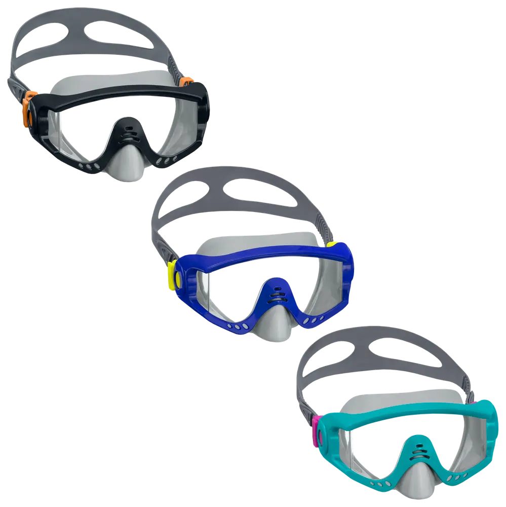 Dykkerbrille voksen - assorterede farver