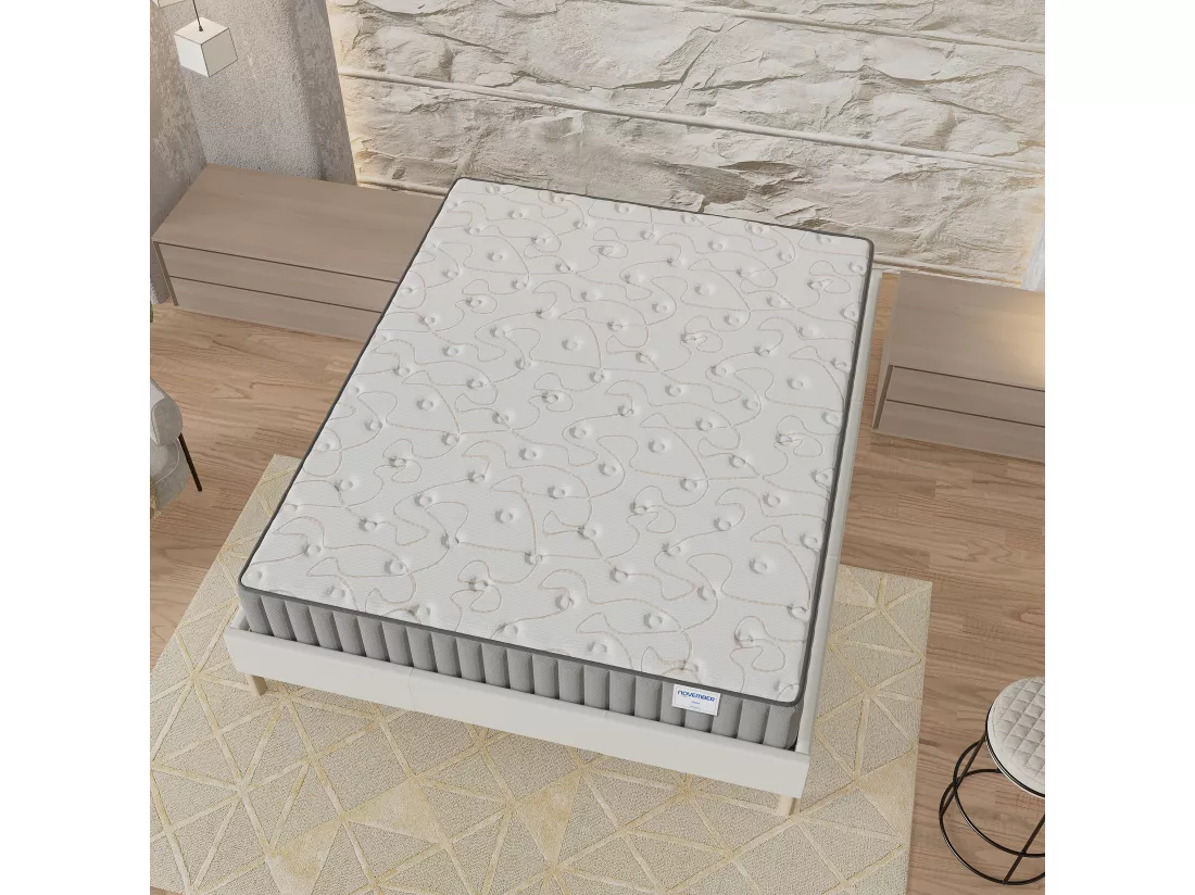 Matelas mousse 140x190cm accueil à mémoire de forme, épaisseur 16cm