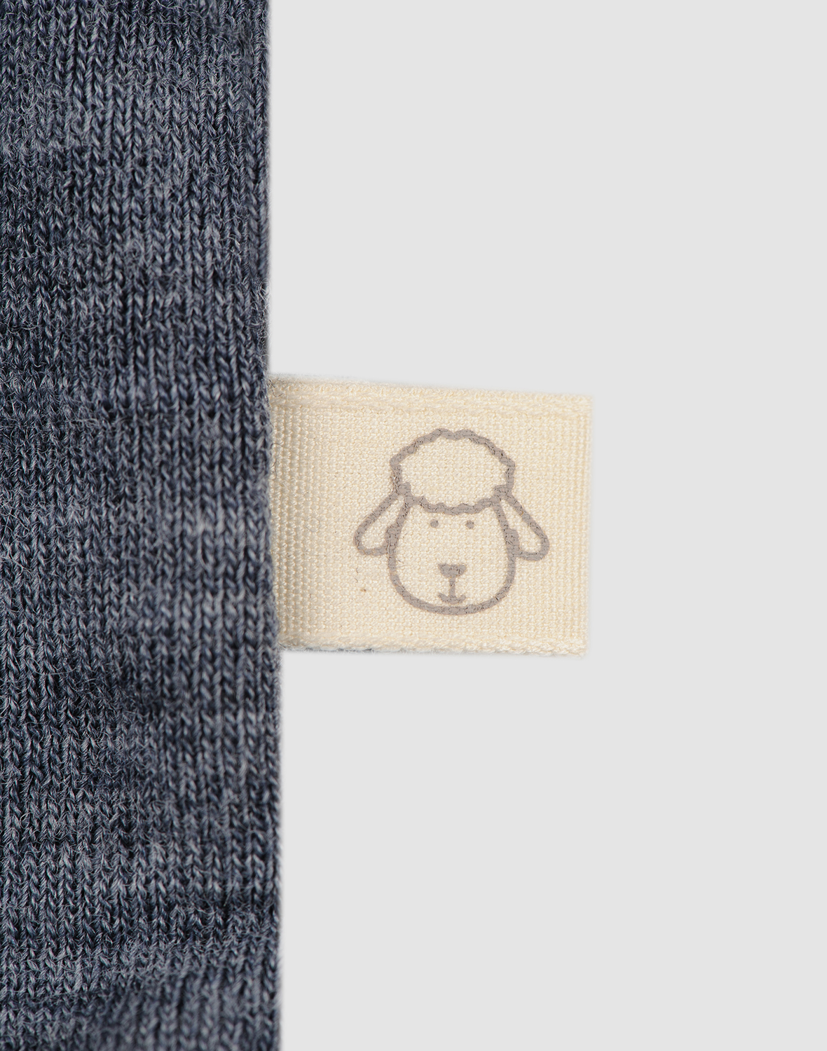 Romper met korte mouw van merinowol voor baby's