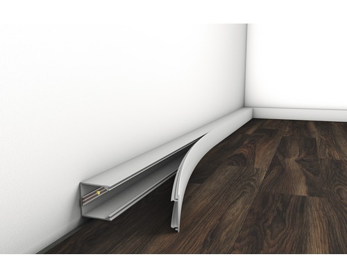 LED-kanaal voor LED-plint opaal 22x2500 mm