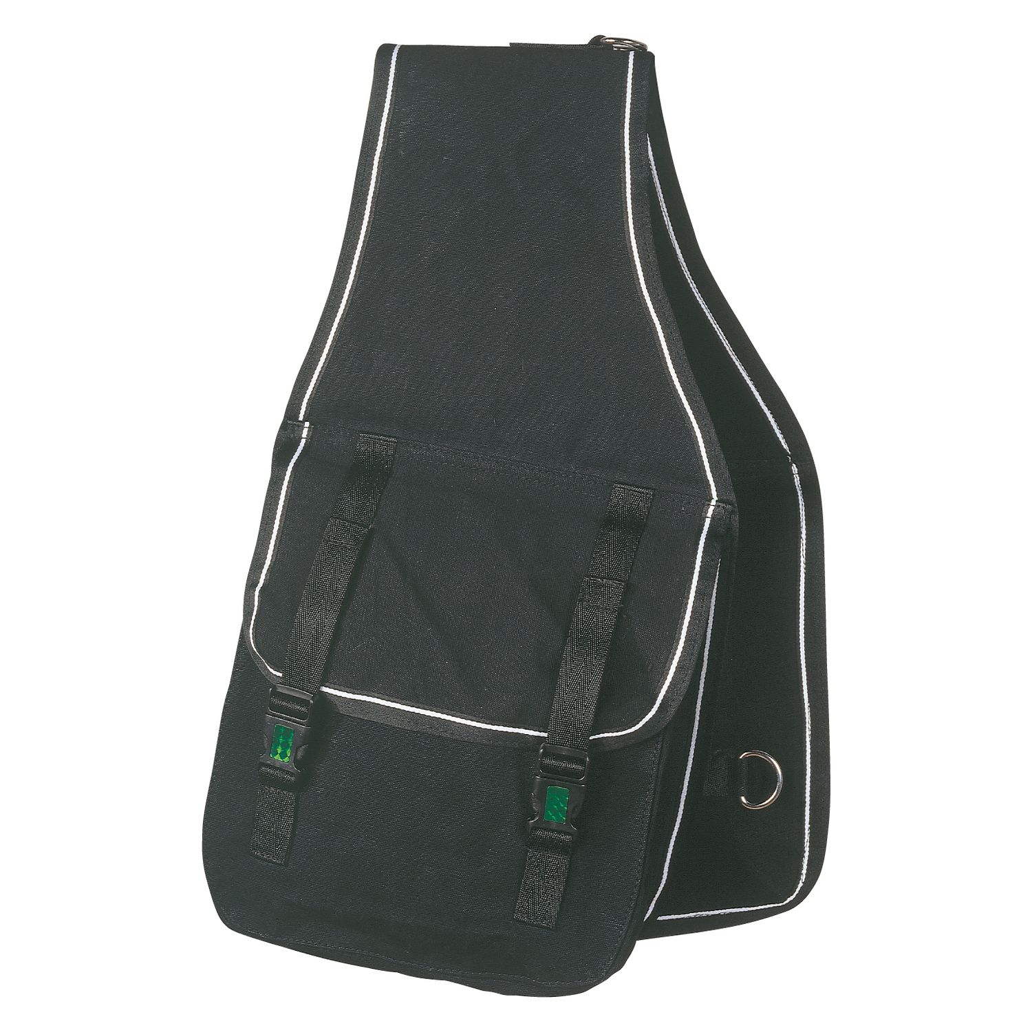 Doppel-Satteltasche  - schwarz