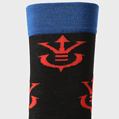 Paire De Chaussettes Vegeta Noir Violet