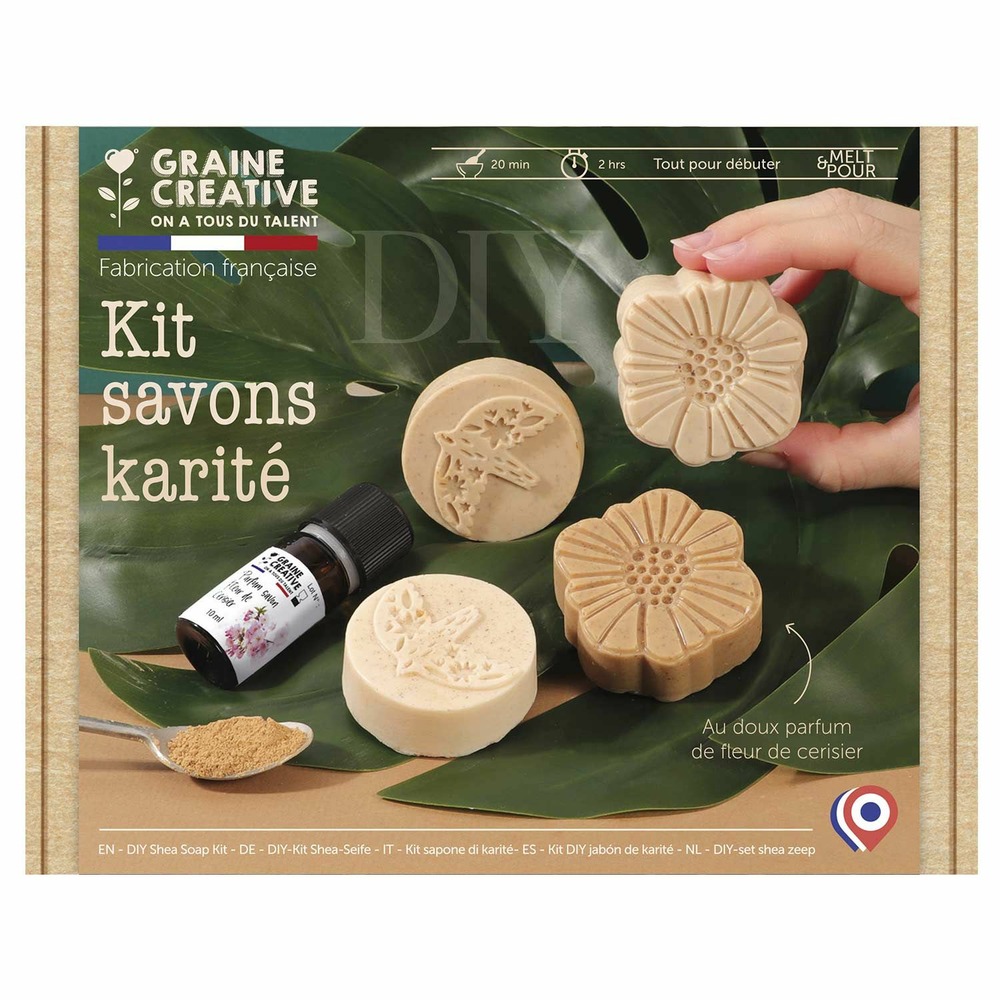 Coffret diy savons au karité