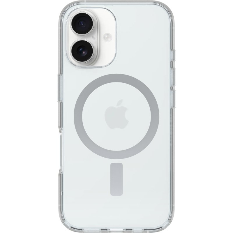 OtterBox Symmetry Series Clear pour MagSafe pour Apple iPhone 16, Transparente