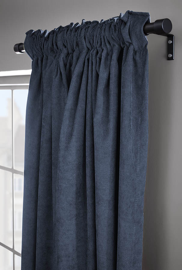 Canny gardinstangsett ø19mm 50cm svart
