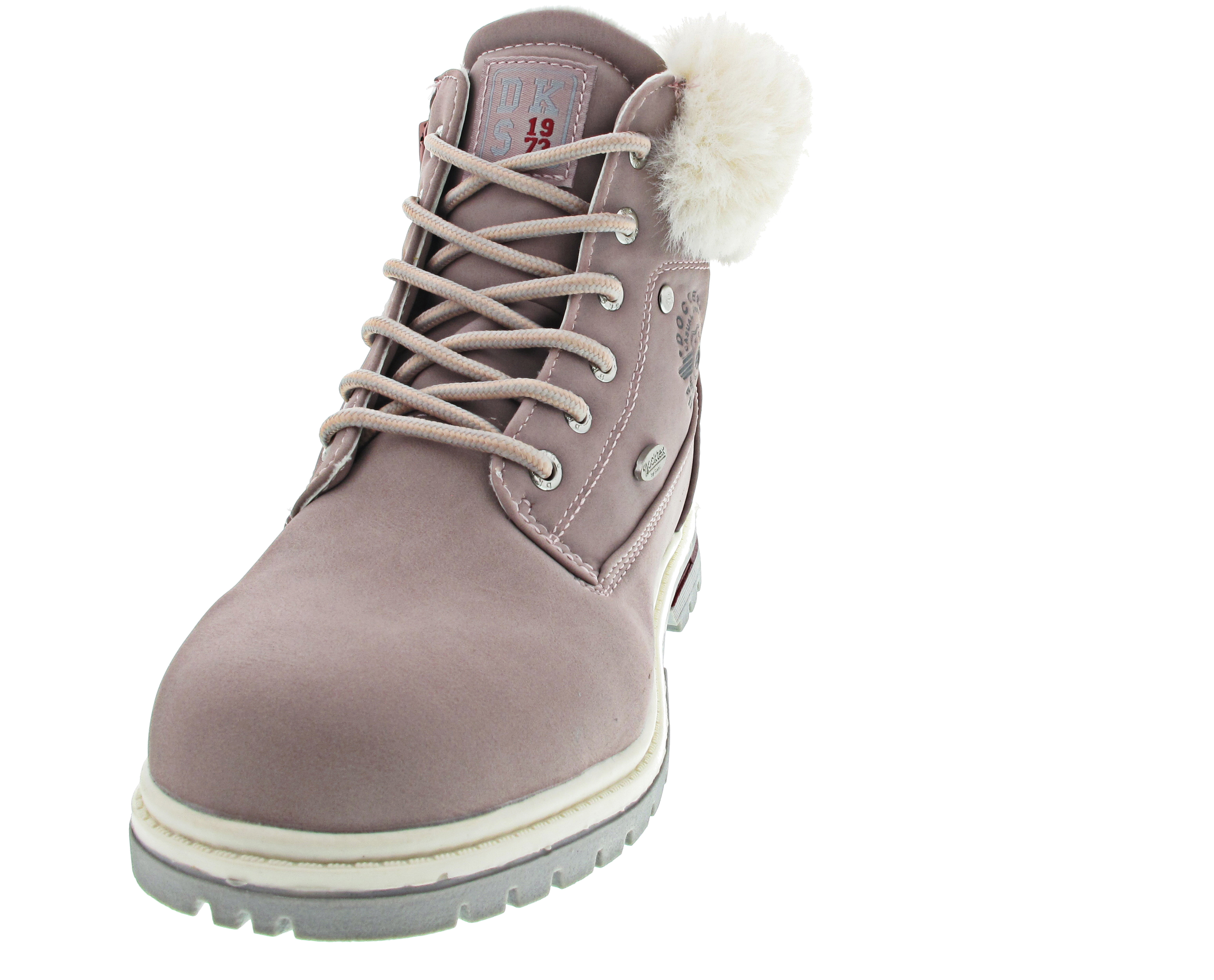 Dockers by Gerli Schnürboots TEX rosa