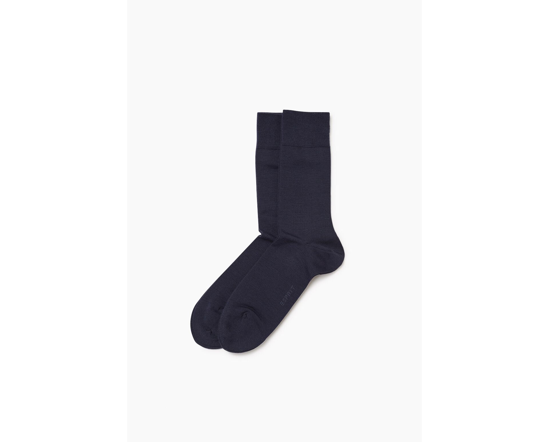 Lot de 2 paires de chaussettes en fine maille à teneur en laine vierge