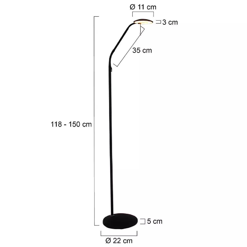 LED-Stehlampe ZENITH