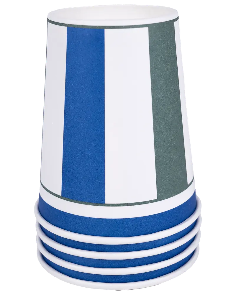 Papkrus 250 ml 4-pak - Blå og grøn