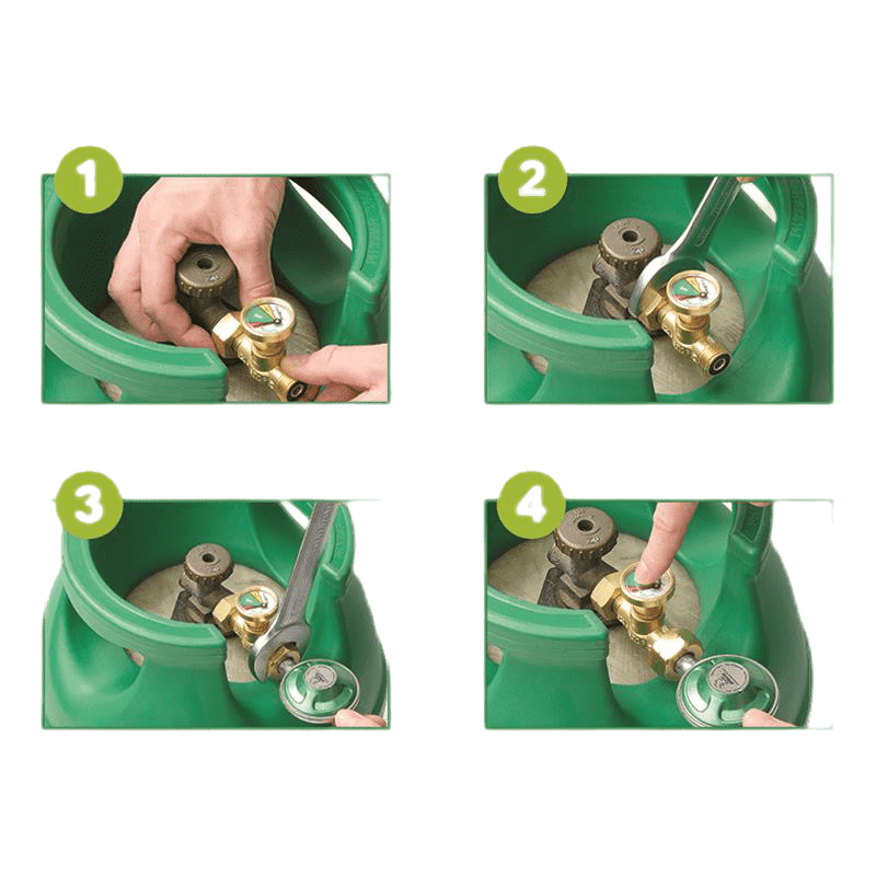 Gasfleszekering propaangasfles G5