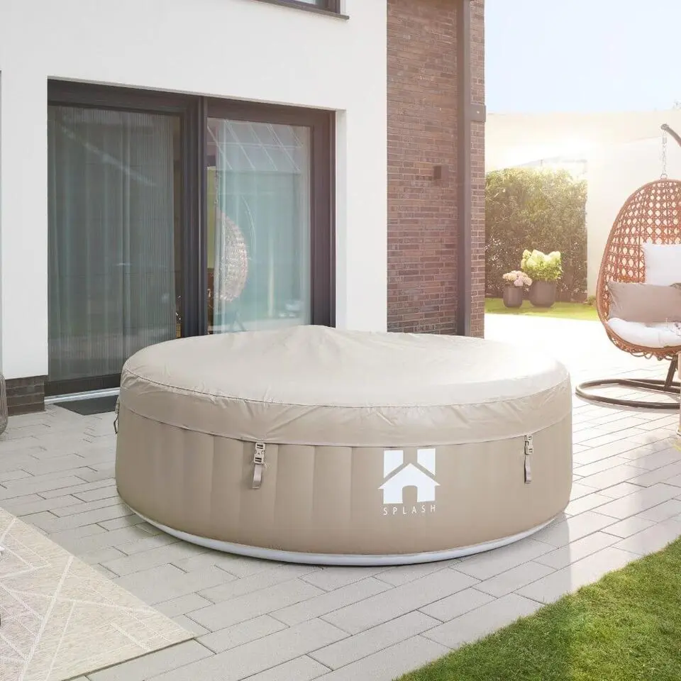 HOME DELUXE Buitenwhirlpool SPLASH Beige