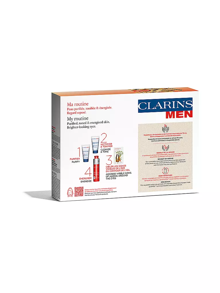 CLARINS Geschenkset - CLARINSMEN Energy Set 2x30ml / 50ml / 0,9 ml keine Farbe