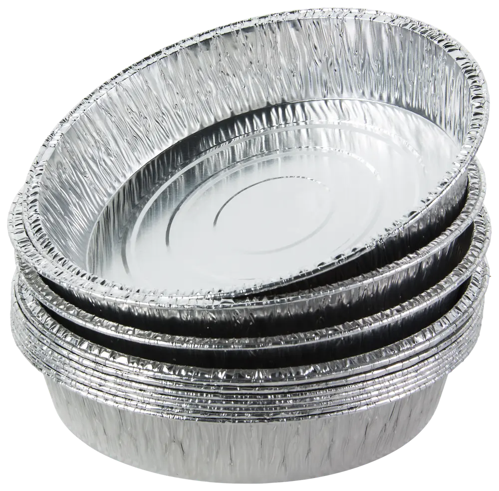 Alubakke Ø20 cm 10-pak