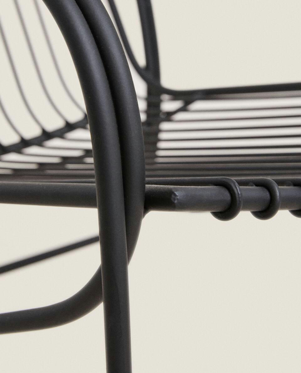 POLTRONA DE METAL PARA EXTERIOR