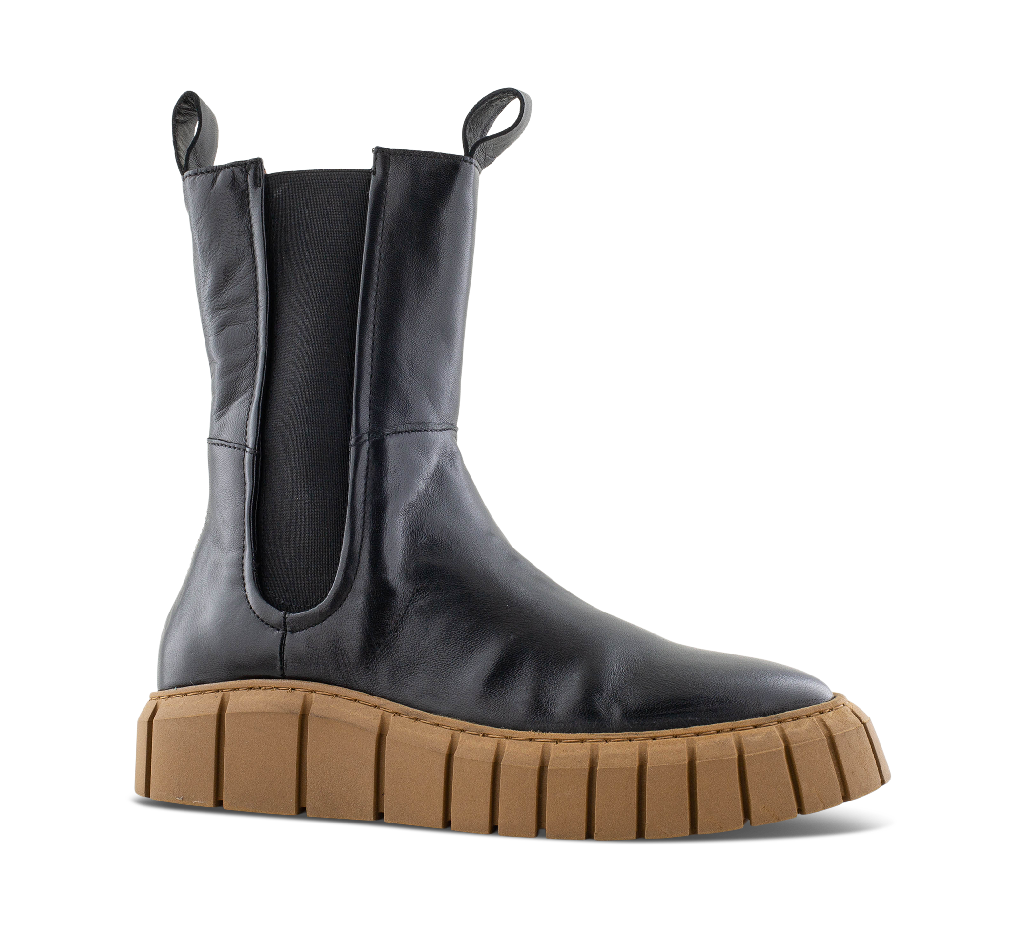 1874 by Walder Chelsea Boots schwarz