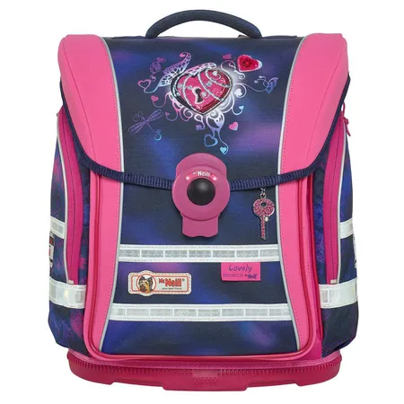 McNeill Ergo Light Compact flex Schulranzenset Lovely 4-teilig