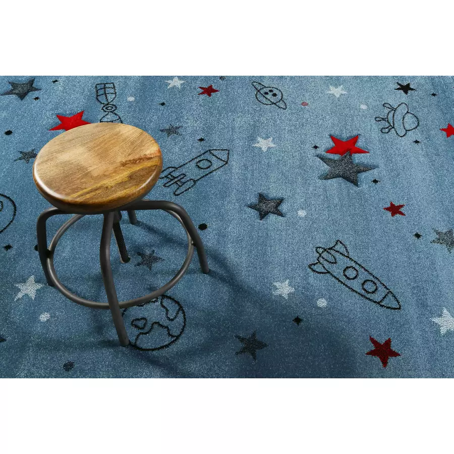 Esprit Kinderteppich Yoda blau