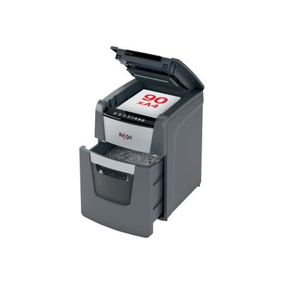 Rexel Optimum AutoFeed+ 90X - Destructeur de documents - coupe croisée - 4 x 28 mm - P-4