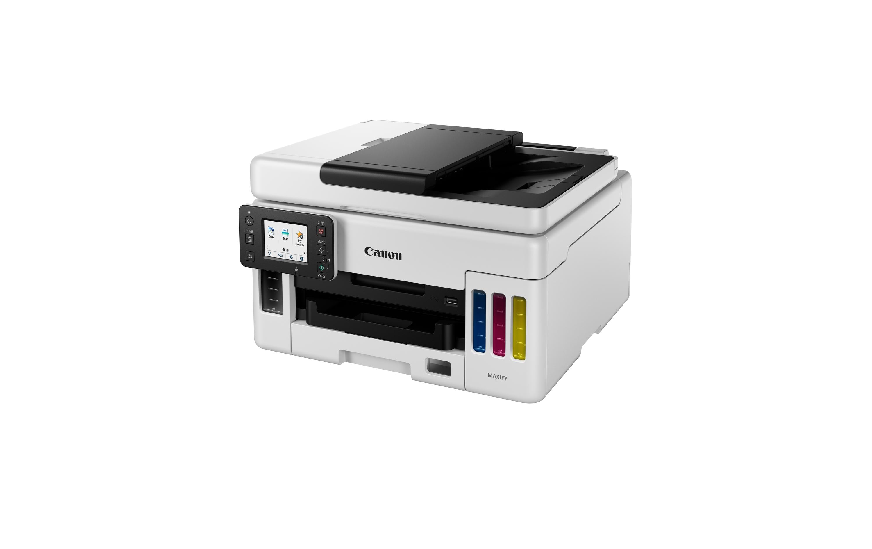 Multifunktionsdrucker MAXIFY GX6050 + gratis Kopierpapier<br>Tintenstrahl-Multifunktionsdrucker mit nachfüllbarem Tintenbehälter