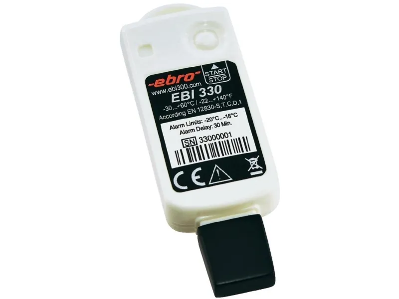 ebro 1340-6332 EBI 330-T30 Temperatur-datalogger Mål Temperatur -30 til 60 °C
