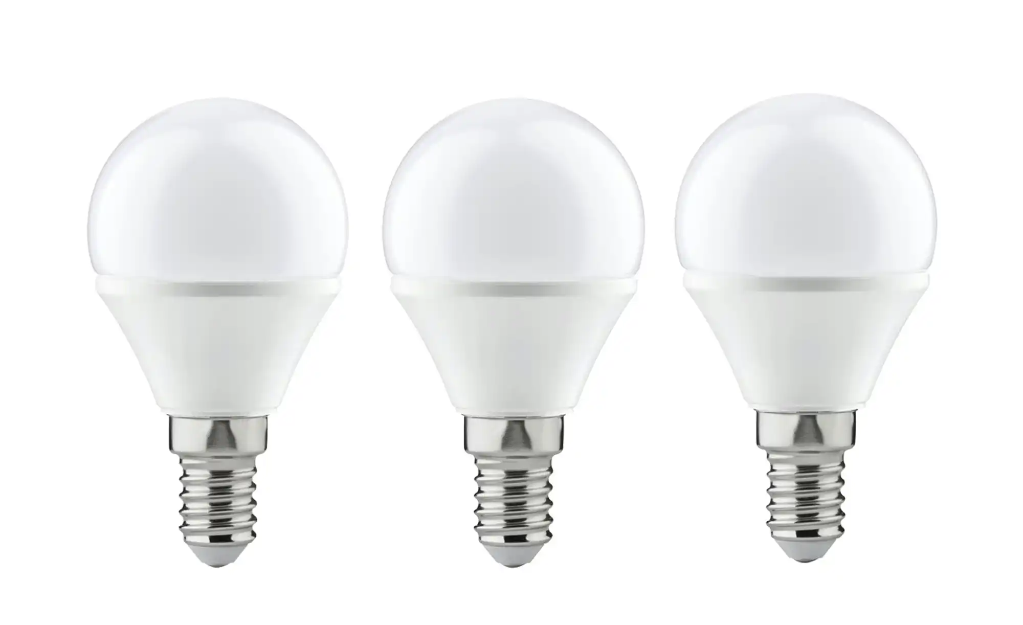 LED 3-er Pack, Tropfen E14 4W, 250lm, 2700K