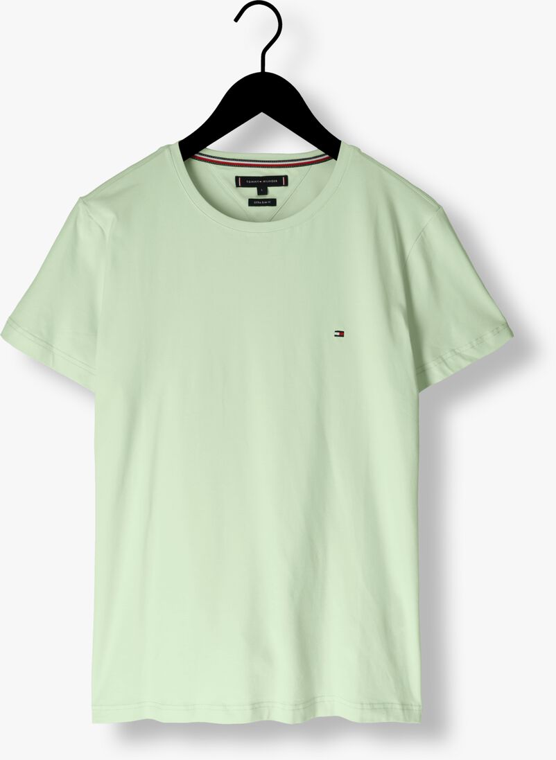 TOMMY HILFIGER mint tommy hilfiger t-shirt stretch slim fit tee