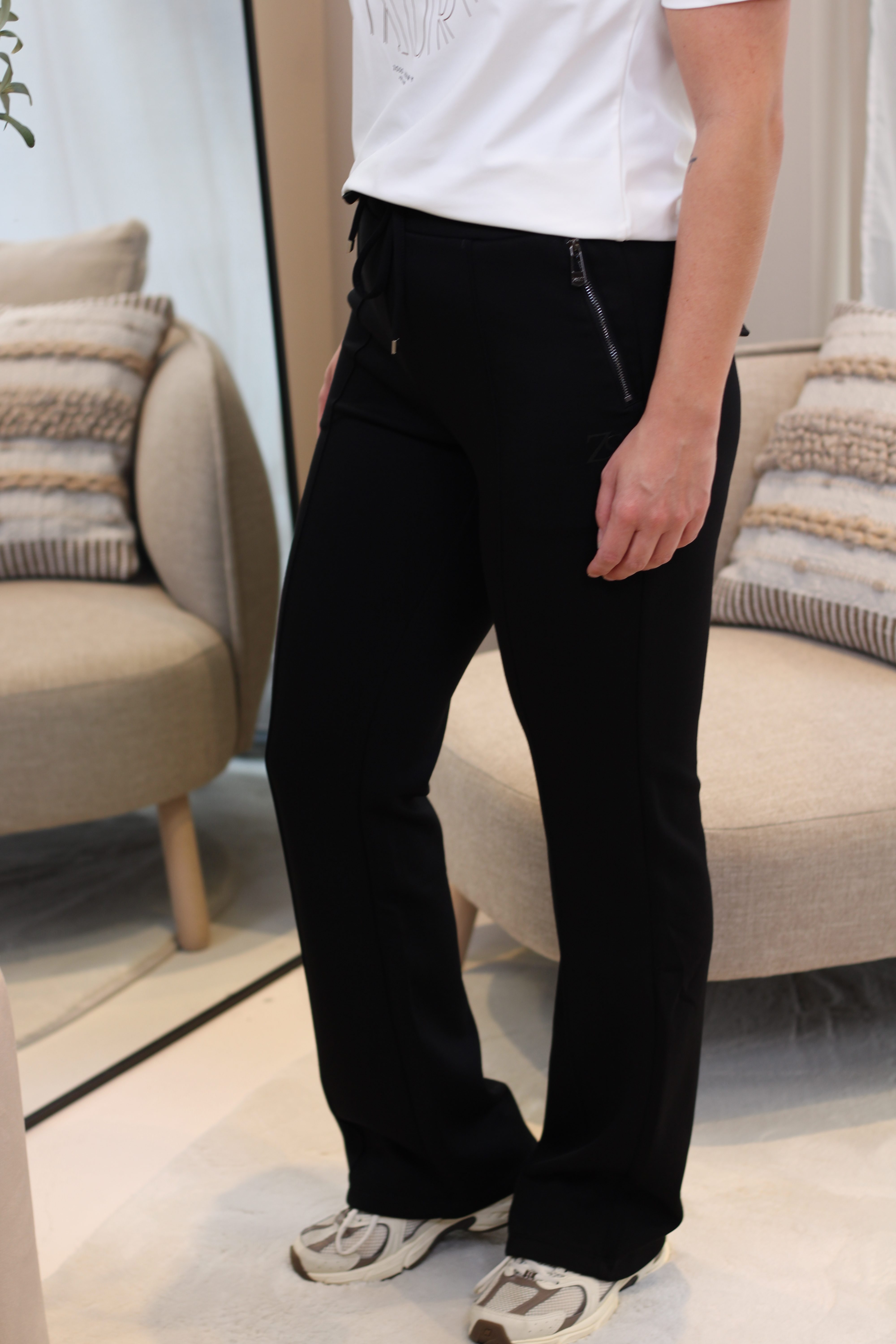Zoso - Bonny Luxury Sporty Pants - Black