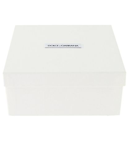 Dolce & Gabbana Leder-Krabbelschuhe - Weiß