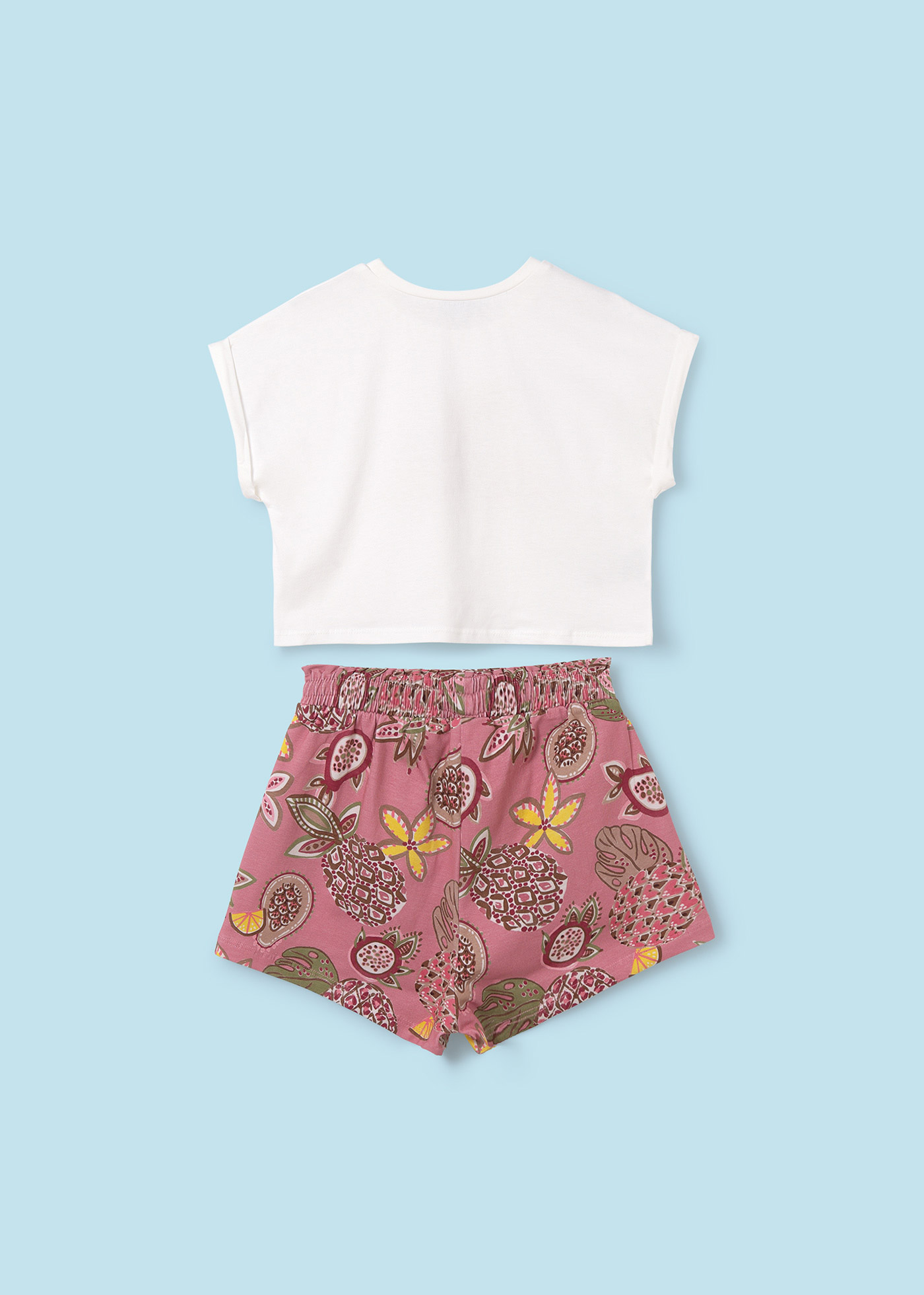 Conjunto estampado de duas peças Better Cotton para meninas