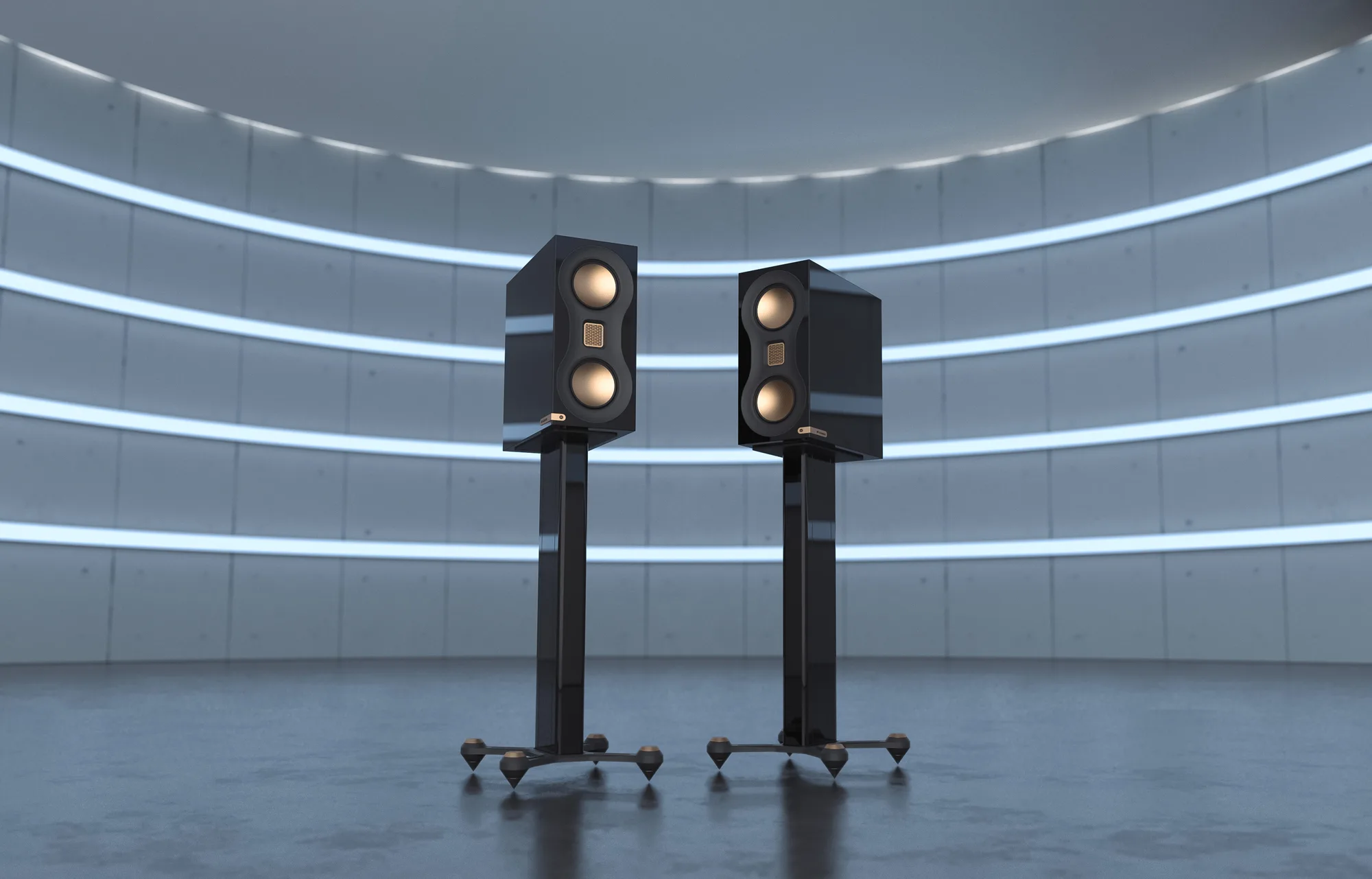 Monitor Audio Studio 89 (la paire) Enceintes bibliothèque