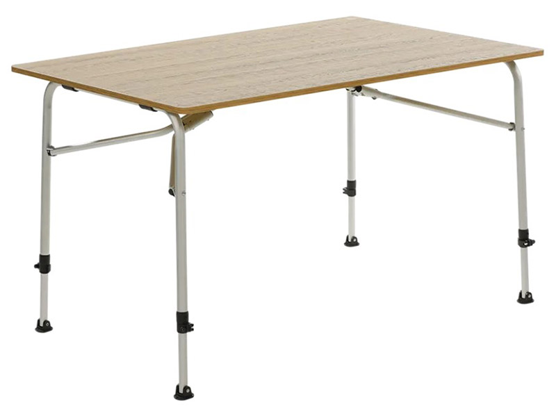 Travellife Sorrento Brown 120 tafel met Festo L standenstoelen
