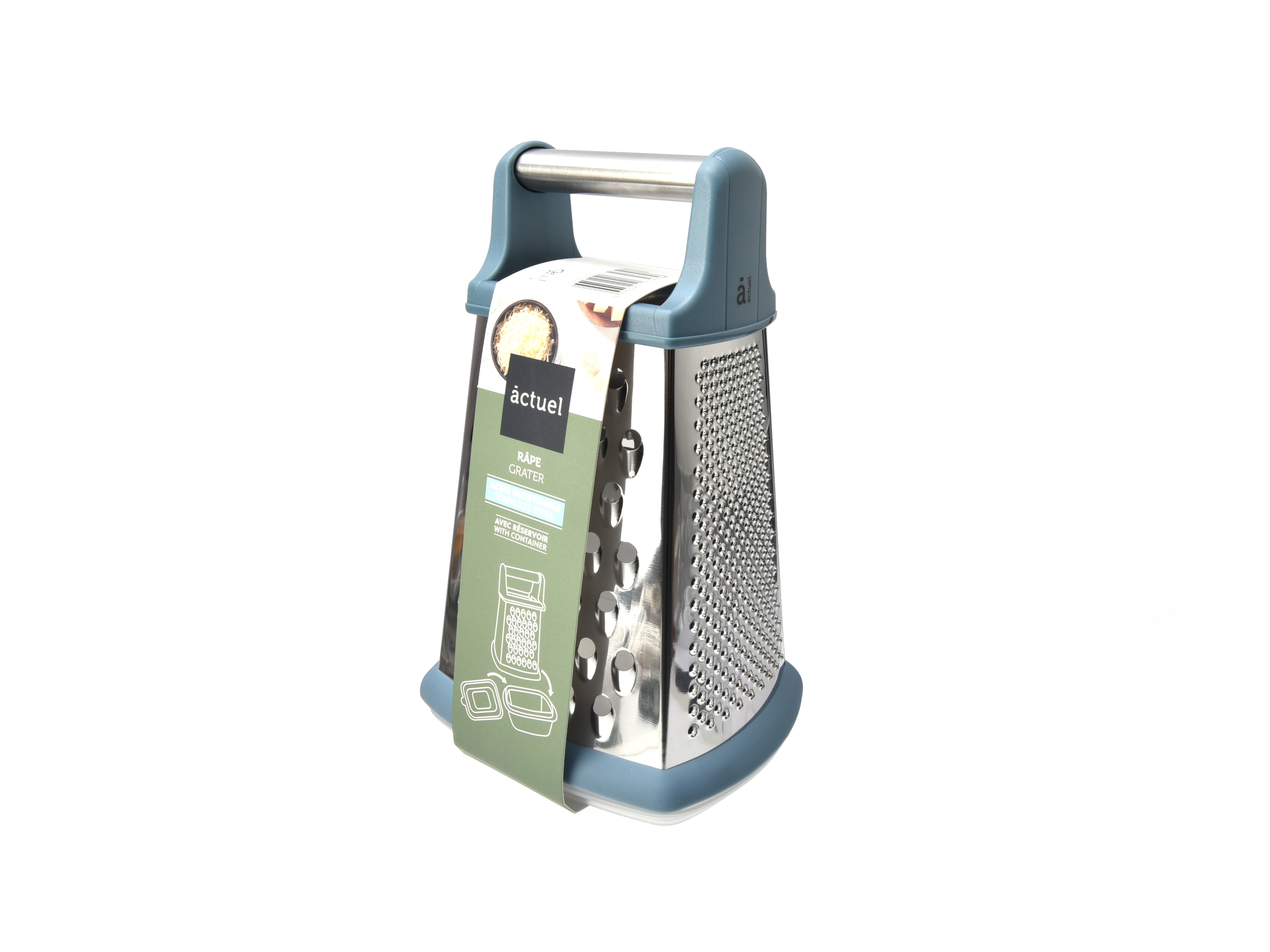 RALADOR 4 FACES ACTUEL INOX