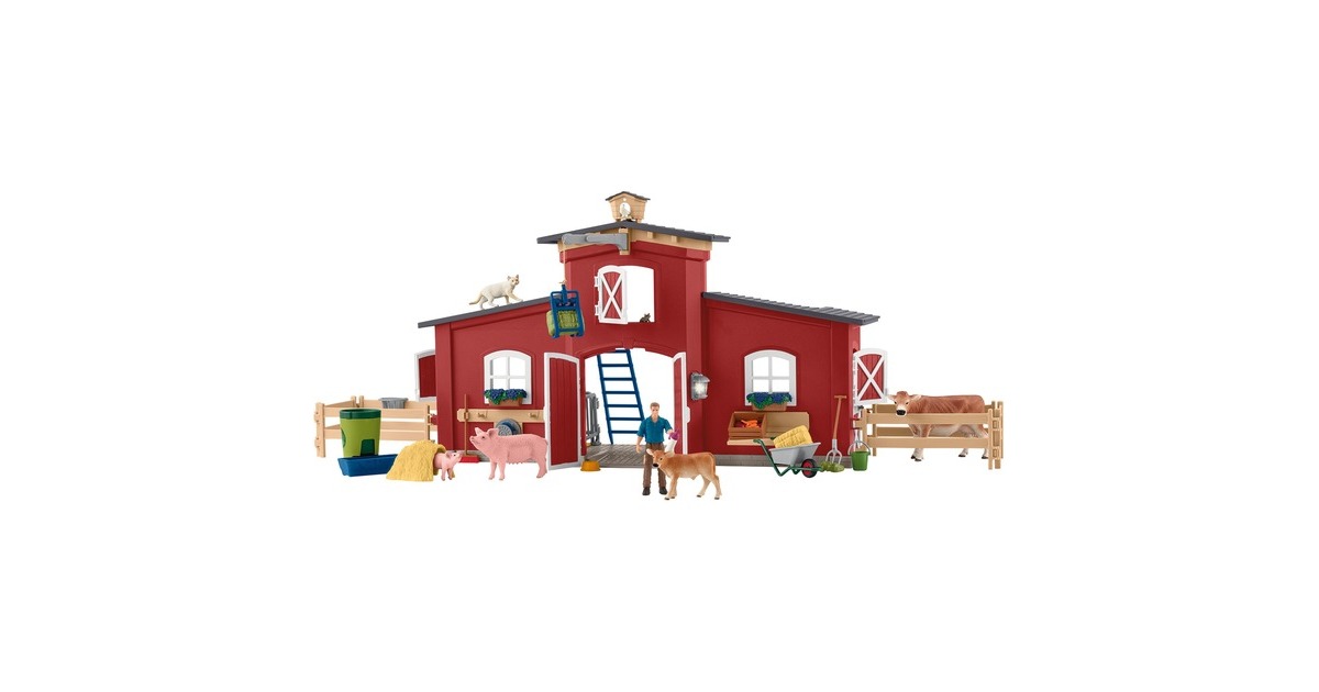 SchleichFarm World - Grote stal speelset  (42606)