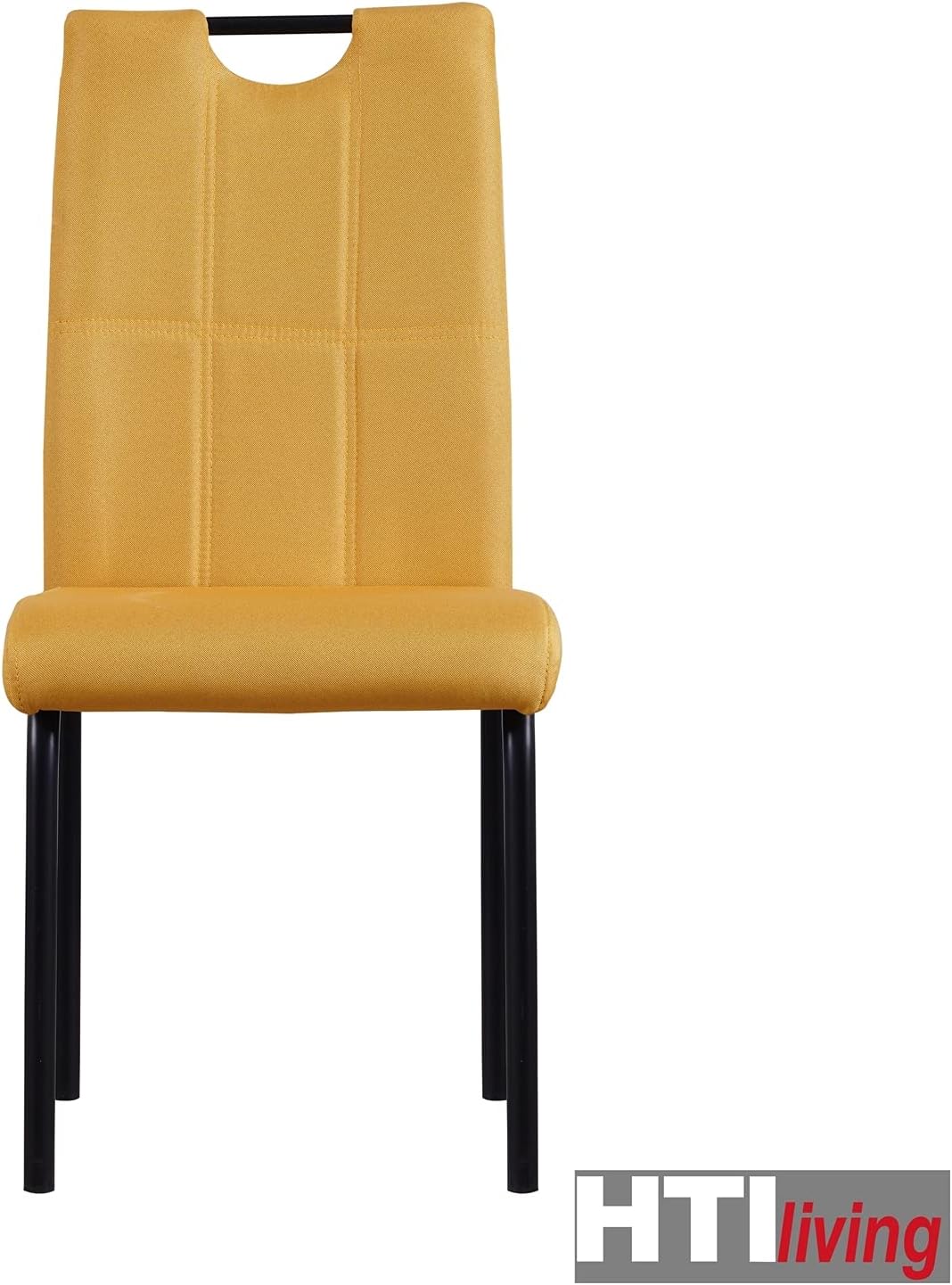 HTI living Stuhl Denton Gelb Esszimmerstuhl 1-teilig