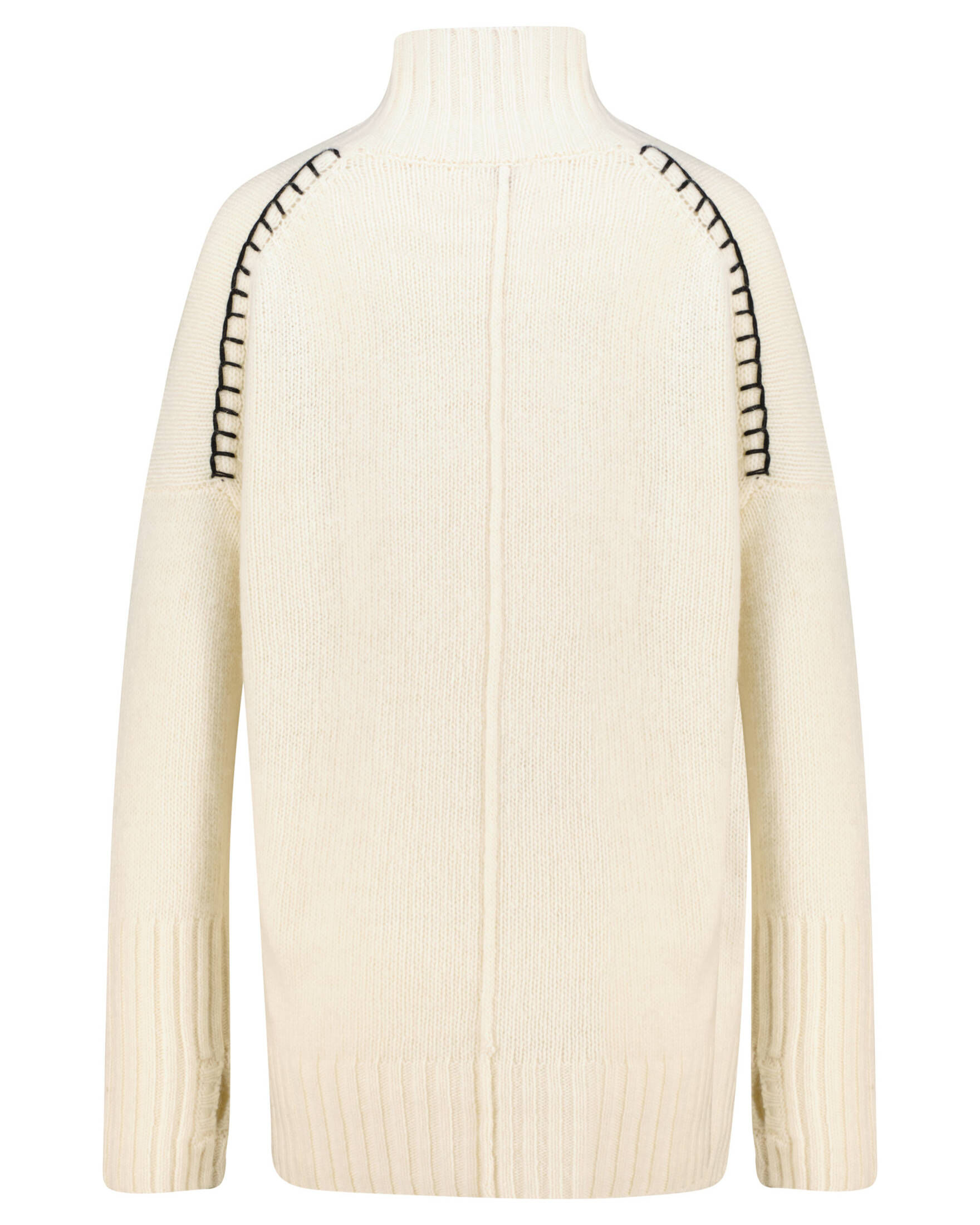 Frogbox| Damen Wollpullover mit Herzstickerei