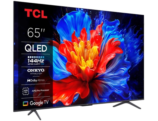 TCL - TV QLED 4K 164 cm 65P89K 4K QLED 144Hz avec Google TV 2025