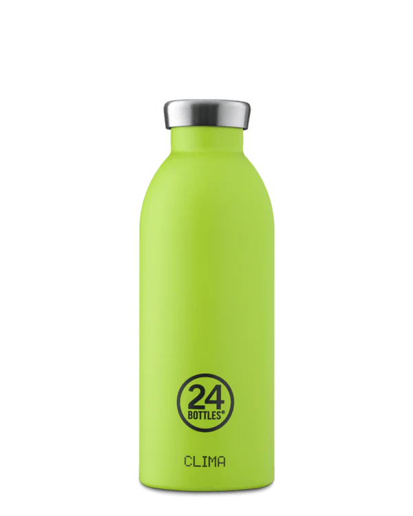 24Bottles  Clima flaske, Lime green - 500 ml.