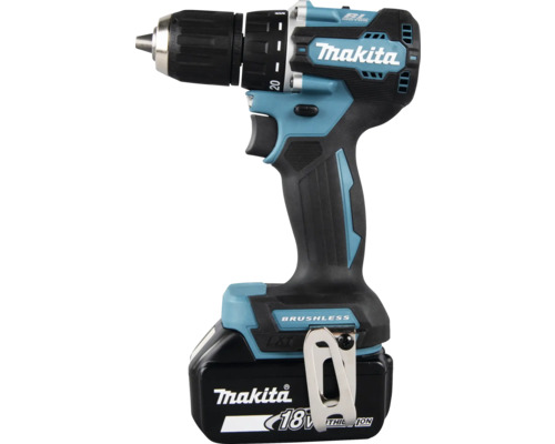 Makita DDF487RAJ 18V accuboormachine/schroefmachine, inclusief 2 accu's, oplader en MAKPAC maat 2 koffer.