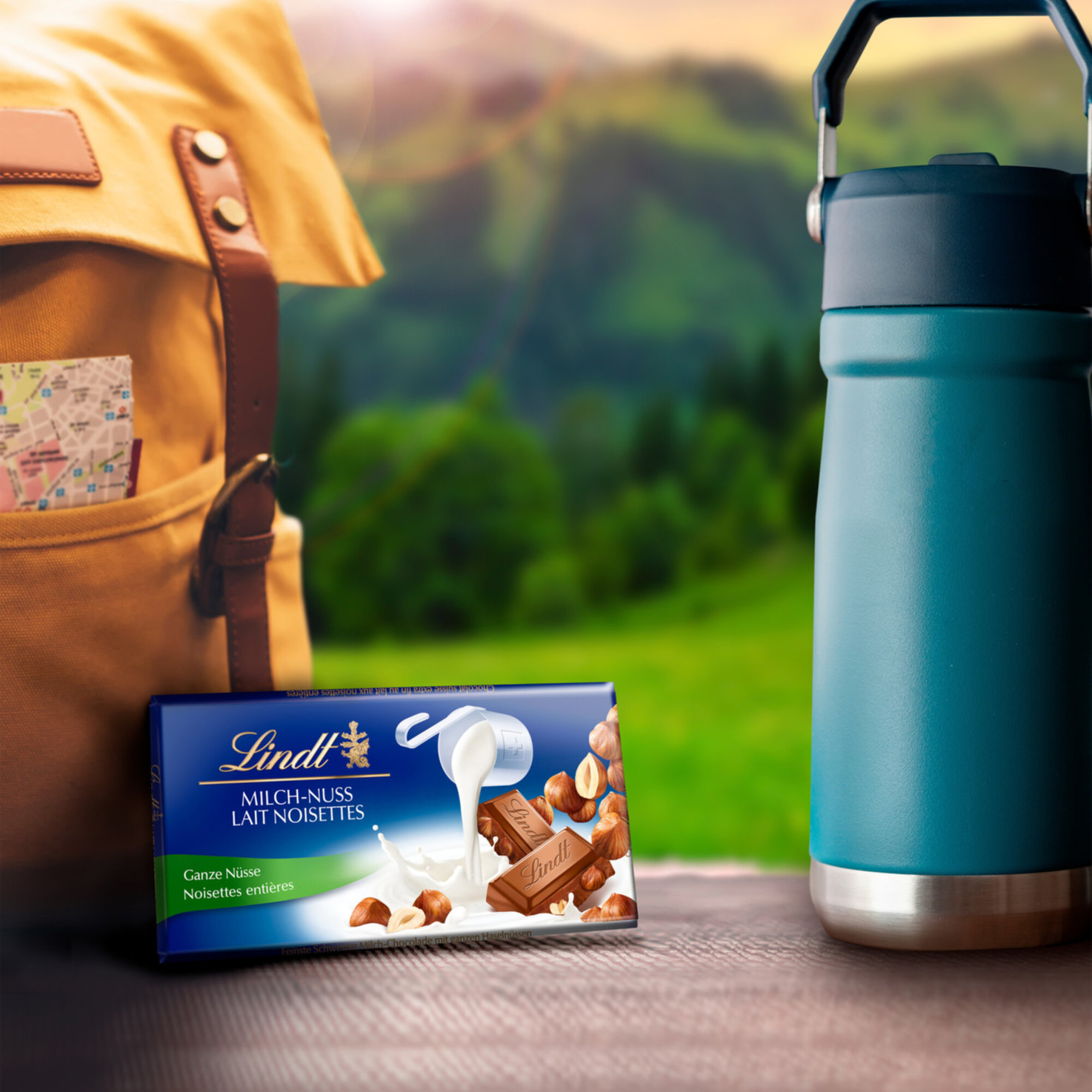 Lindt Tafelschokolade Milch Nuss