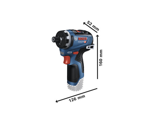 Bosch Professional GSR 12V-35 HX accuboormachine, accu en lader inclusief L-BOXX