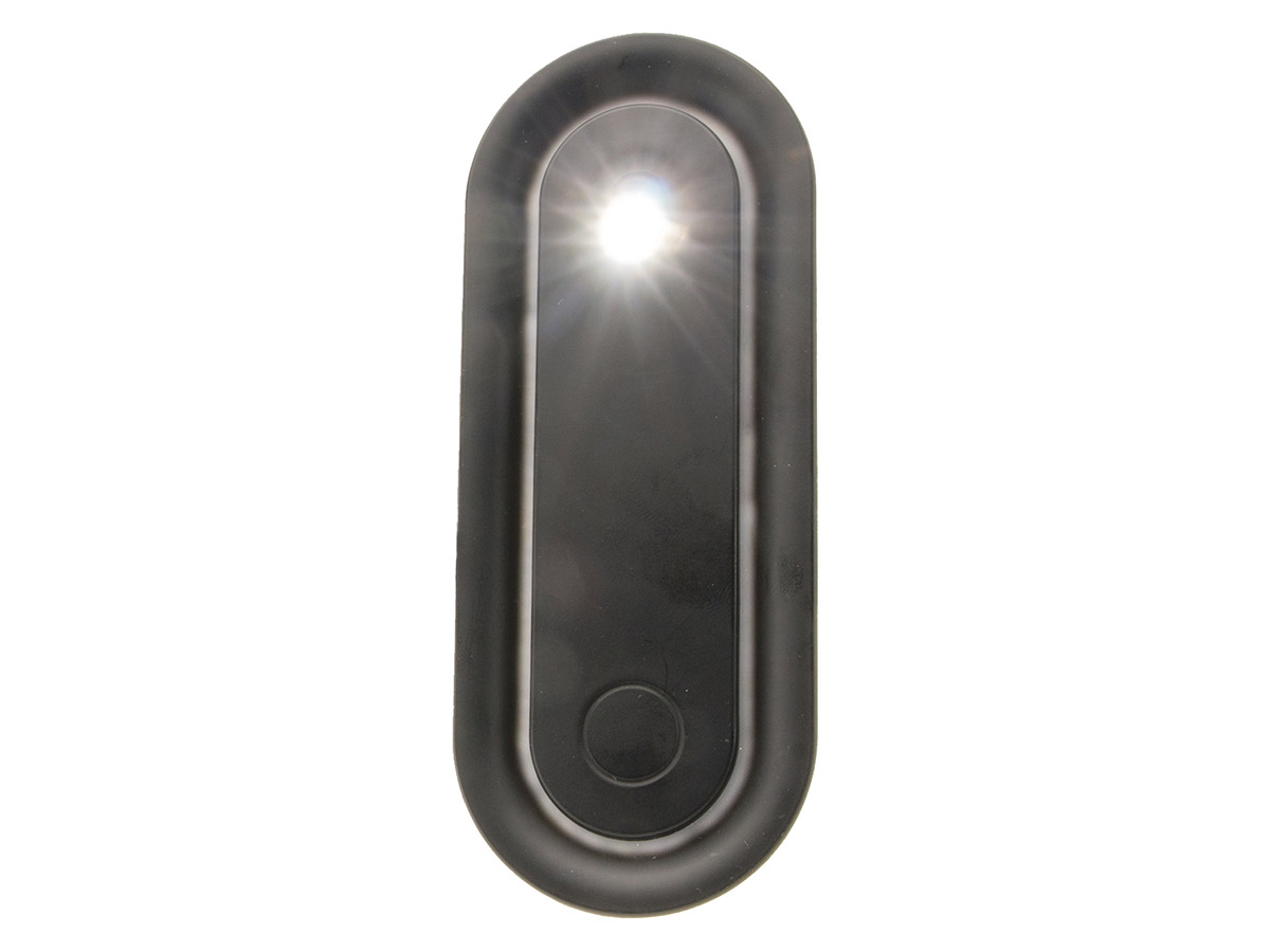 BBA Potenza inbouwleeslamp - black