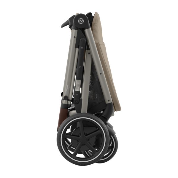 Cybex E-Gazelle S DUO kinderwagen 3-in-1 Almond Beige / Beige