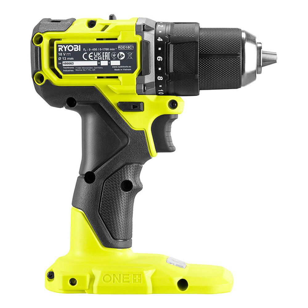 BORSKRUTREKKER RYOBI RDD18C1-0 ONE+ HP 18V UTEN BATTERI